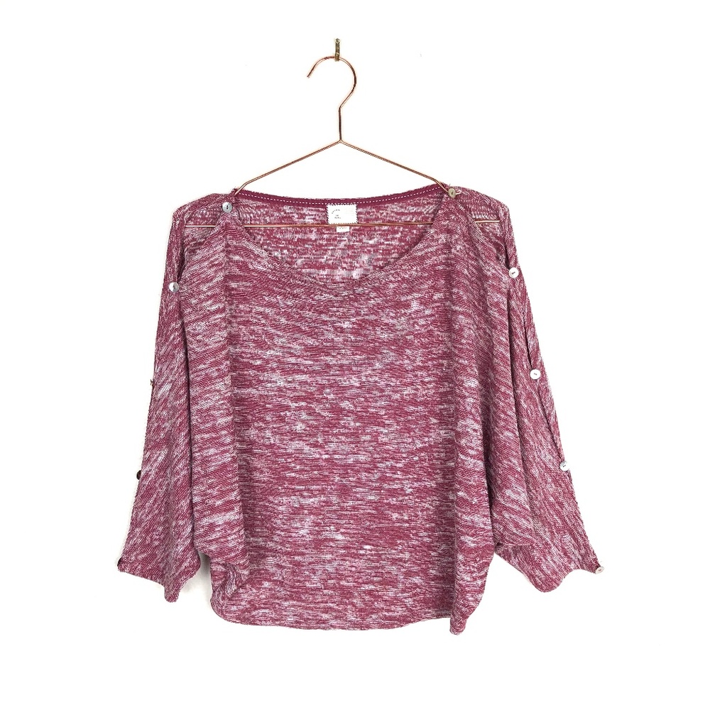 [Anthropologie] Postmark Dolman Button Sleeve Top